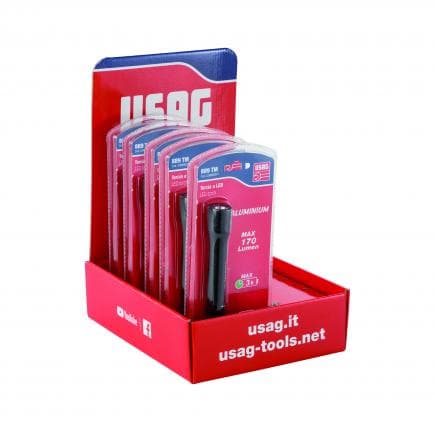 USAG U08890124 - Présentoir avec 5 torches LED 889 TM