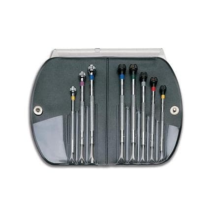 USAG U03420088 - Jeu de 8 tournevis de précision pour vis à fente et cruciforme PHILLIPS®