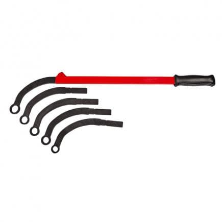 USAG U04350011 - Jeu de 5 clés polygonales pour écrous de tendeur de courroie