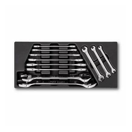 USAG U05190821 - Assortiment de clés à fourche (11 pièces)