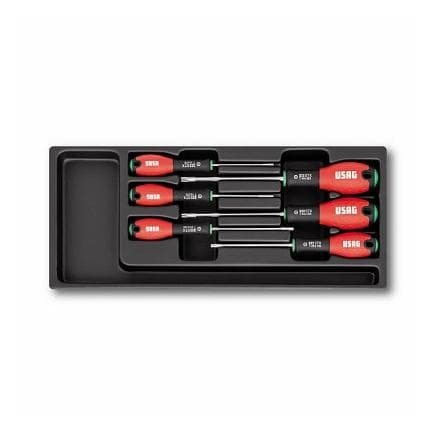 USAG U05190831Q - Module vide pour assortiment de tournevis Torx (6 pièces)