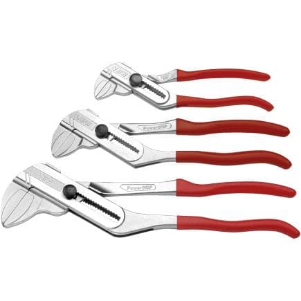 VBW 87180900 - 180-K/3S - Ensemble de clés à tuyaux PowerGRIP (3 pcs.)