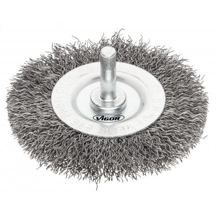 VIGOR V6803-75 - Brosse circulaire 75mm, grossière