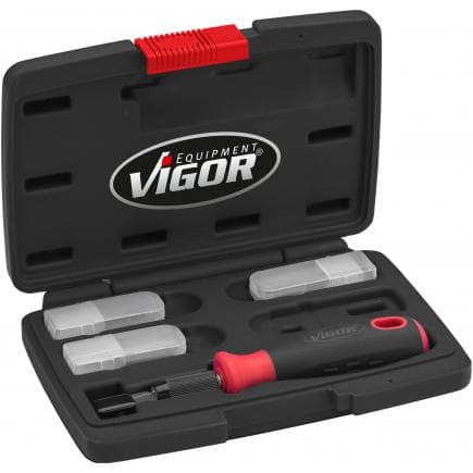 VIGOR V6030 - Jeu de grattoirs (16 pcs.)