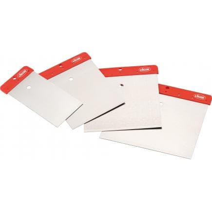 VIGOR V4279 - Jeu de spatules japonaises, métal (4 pcs.)