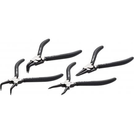 VIGOR V6510-19/4 - Jeu de pinces à circlips 180mm (4 pcs.)