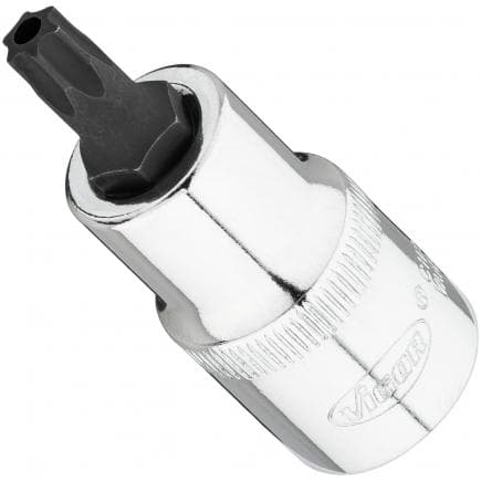 VIGOR V7055-T55H - Douille tournevis TORX® inviolable 1/2"