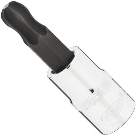 VIGOR V7075-T60 - Douille tournevis TORX® à tête sphérique 1/2" 75mm