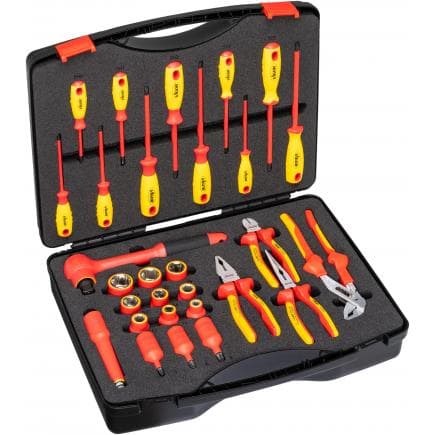 VIGOR V5632 - Jeu de douilles 1/2" VDE (29 pcs.)