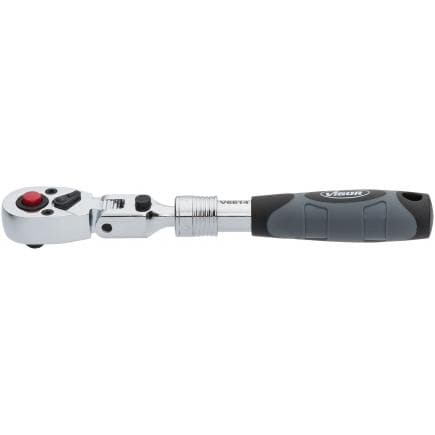 VIGOR V6614 - Cliquet réversible à cardan télescopique 1/4"