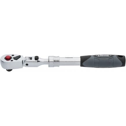 VIGOR V6638 - 3/8" Cliquet réversible à cardan télescopique