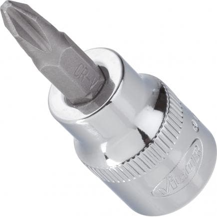 VIGOR V2293N - Douille mâle 3/8" PHILLIPS®