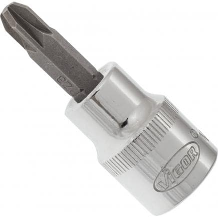 VIGOR V2289N - Douille mâle 3/8" POZIDRIV®