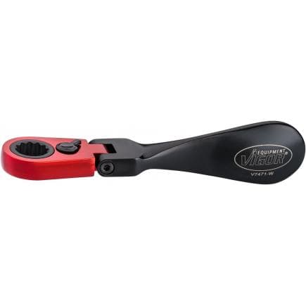 VIGOR V7471-W - Cliquet pour purge des freins 14 mm à 6 pans