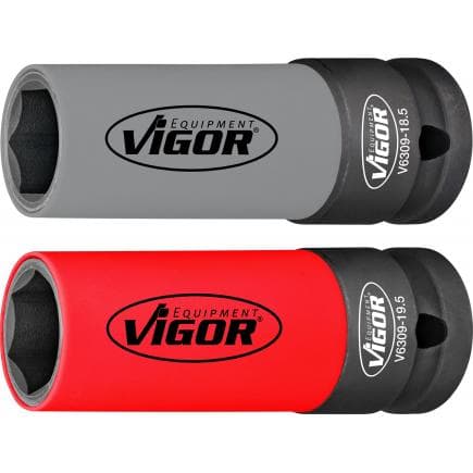 VIGOR V6309 - Jeu de douilles à chocs (2 pcs)
