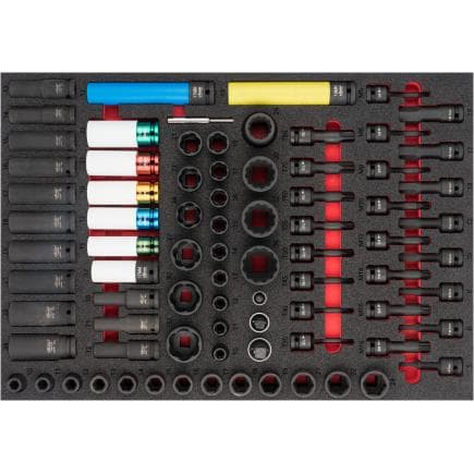 VIGOR V6811 - Jeu de douilles à chocs (80 pcs.)