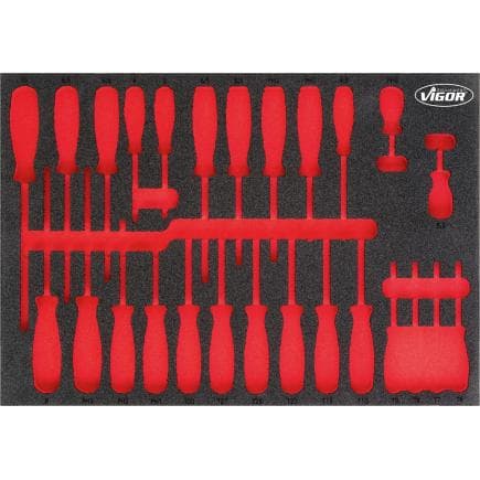 VIGOR V4501 - Garniture en mousse souple, vide
