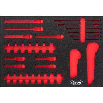 VIGOR V5173-L - Garniture en mousse souple pour V5173 (vide)