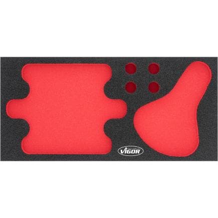 VIGOR V7267-L - Garniture en mousse souple pour V7267 (vide)