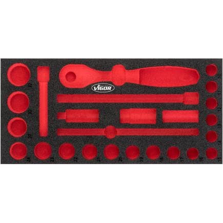 VIGOR V4975-L - Garniture en mousse souple pour V4975 (vide)