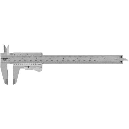 VOGEL 201052 - Pocket vernier caliper with quick locking