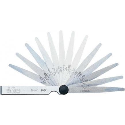 VOGEL 413105 - Stainless steel feeler gauge set