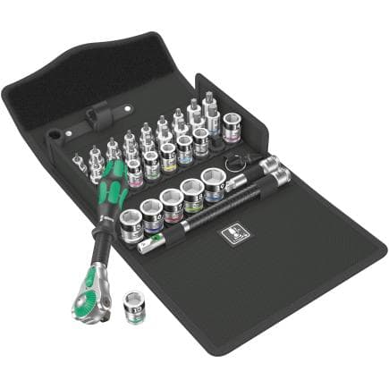 WERA 05003536001 - Jeu cliquet Speed et douille 3/8" (35 pcs.)