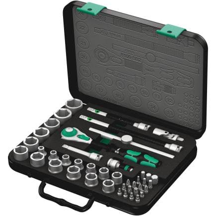 WERA 05003594001 - Jeu cliquet Speed et douille 3/8" métrique (43 pcs.)
