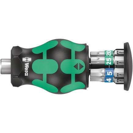 WERA 05008875001 - Porte-embouts de tournevis tronqués (6 pcs.)