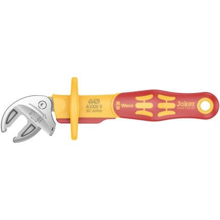 WERA 05020150001 - Clé à fourche auto-ajustable isolée VDE