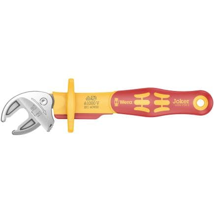 WERA 05020151001 - Clé à fourche auto-ajustable isolée VDE