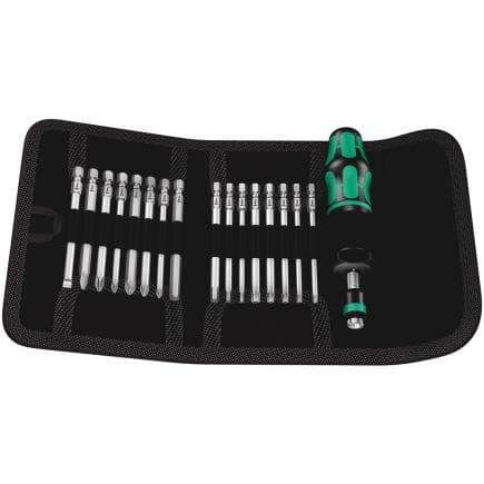 WERA 05059293001 - Jeu de tournevis dynamométriques à lames interchangeables (17 pcs.)