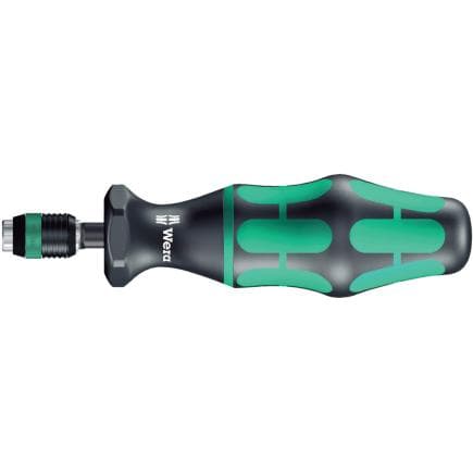 WERA 05074715001 - Tournevis dynamométriques avec valeur préréglée en usine avec mandrin à serrage rapide Rapidaptor 105 mm
