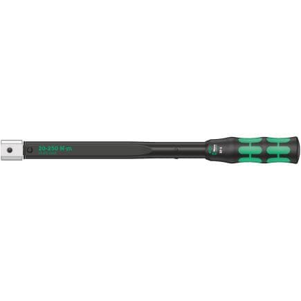 WERA 05075673001 - Clé dynamométrique 14x18 à outil interchangeable à couple préréglé 20-250 Nm