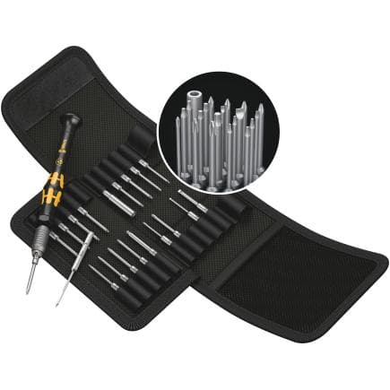 WERA 05135973001 - Jeu de tournevis micro ESD et embouts (21 pcs.)
