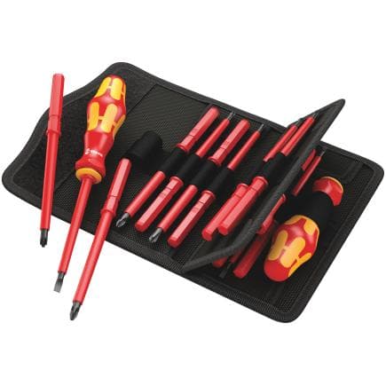 WERA 05347107001 - Jeu de tournevis VDE (18 pcs.)