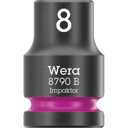 WERA 05005502001 - 8790 B Impaktor - Clé à douille métrique 3/8"