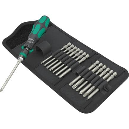 WERA 05051061001 - 838 RA-R M - Jeu de tournevis à cliquet (15 pcs.)