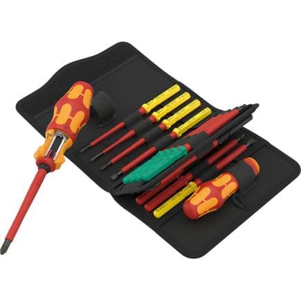 WERA 05006618001 - Jeu de tournevis interchangeables VDE 1000V (17 pcs.)