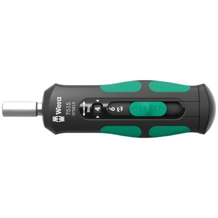 WERA 05075815001 - 7515 - Tournevis dynamométrique Kraftform Safe-Torque Speed 2-6 Nm