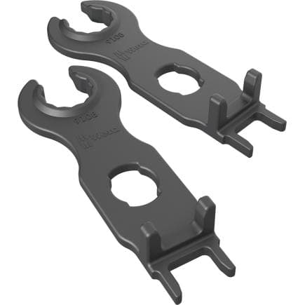WERA 05136700001 - 9108/2 - Jeu de clés pour l'assemblage des connecteurs solaires MC4 (2 pcs.)