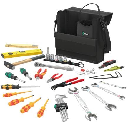 WERA 05136071001 - SHK 1 - Ensemble d'outils pour le secteur du chauffage et du sanitaire (36 pcs.)