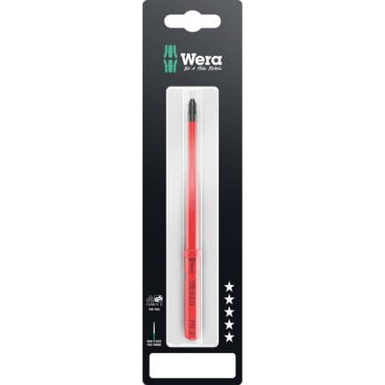 WERA 05006512001 - Kraftform Kompakt VDE 62 iS Tournevis interchangeable pour vis cruciformes®