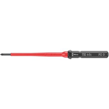 WERA 05006526001 - Kraftform Kompakt VDE 65 iS tournevis interchangeable pour vis Pozidriv®