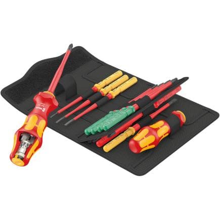 WERA 05006641001 - Jeu d’embouts et de porte-embouts Kraftform Kompakt Turbo Imperial (16 pièces)