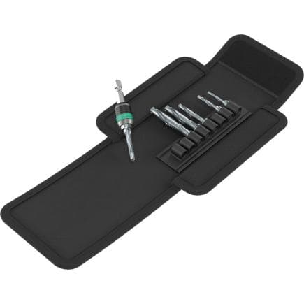 WERA 05104751001 - 847/7 - Jeu d’inserts de taraudage combinés pour le filetage (8 pièces)