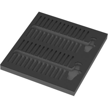 WERA 05137351001 - 9851 - Mousse thermoformée pour Kraftform Kompakt VDE Set 1 (Vide)