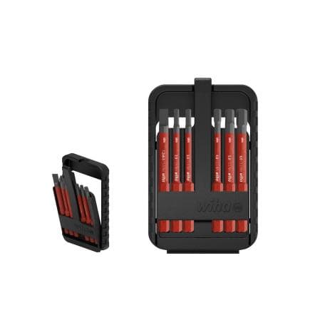 WIHA 45803 - Jeu d'embouts électriques slimBit à fente (6 pcs.)