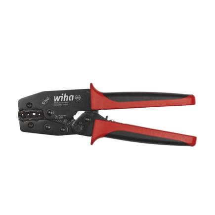 WIHA 45958 - Outil de sertissage pour connecteurs plats non isolés et connecteurs plats femelles 220 mm, 0.25 - 6 mm²