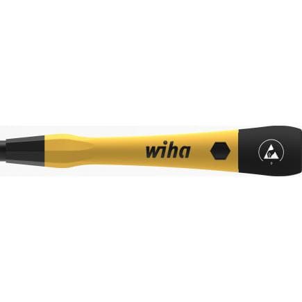WIHA 43709 - Manche de tournevis magnétique PicoFinish® ESD pour MicroBit 4 mm